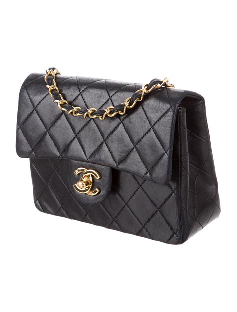 vintage chanel mini flap bag.